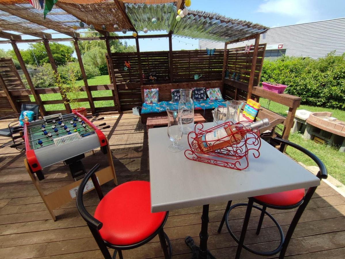 Le Cosy Occitan Villa Chaleureuse Independante Baignoire Terrasse Jardin Carcassone Exterior photo